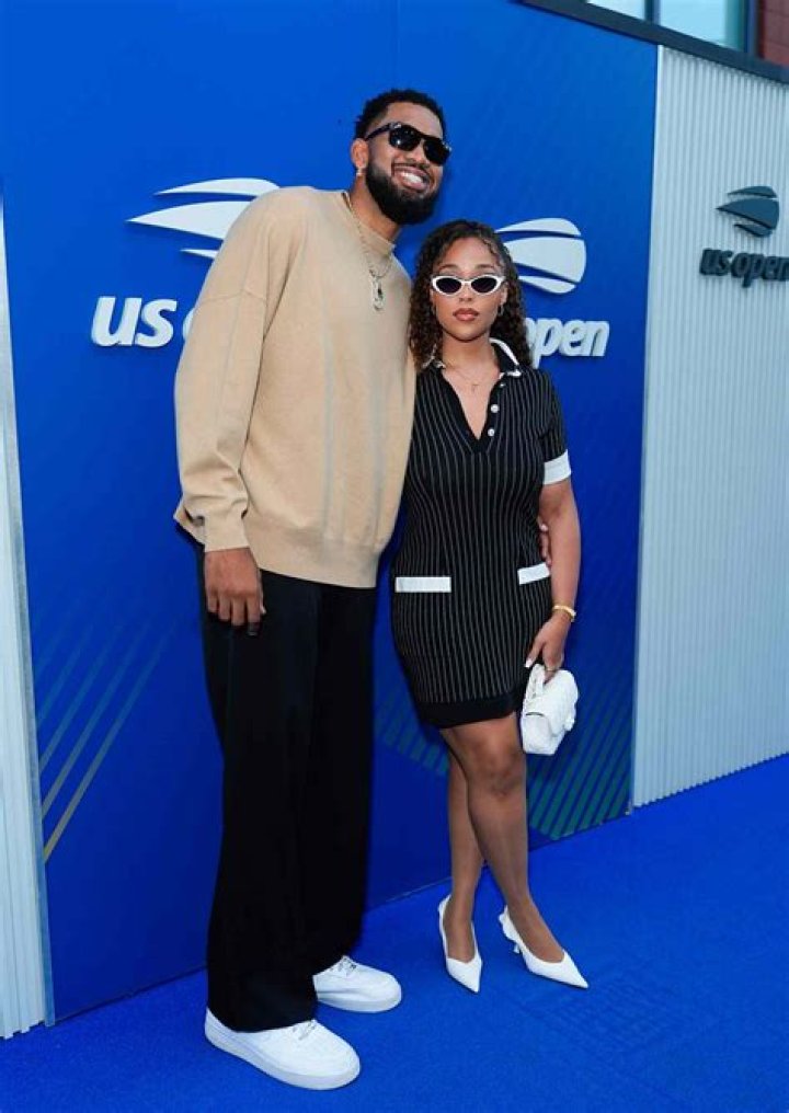 Jordyn Woods & BF Karl-Anthony Towns Sport Matching Date Night Outfits At Nobu Malibu – Photos