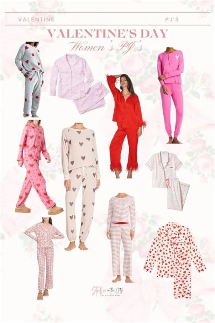 Valentine’s Day Pajamas To Shop Now – Hollywood Life